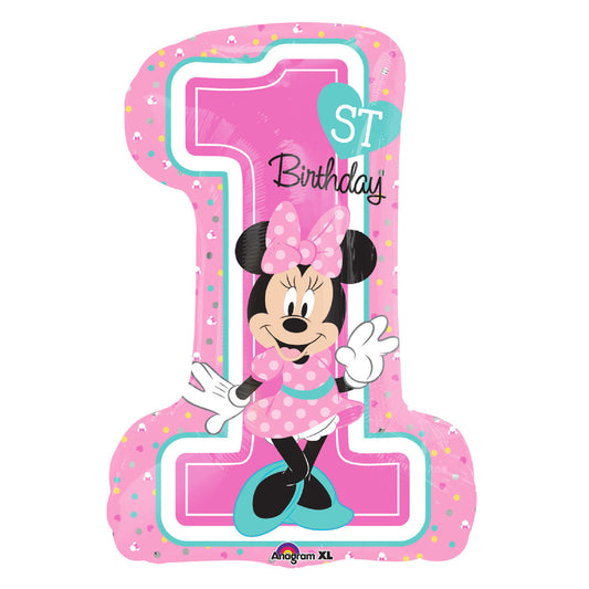 super shape minnie 1st birthday
