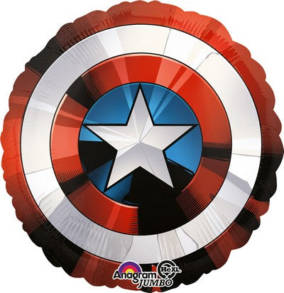 jumbo avengers shield foil  balloon. p38. p38