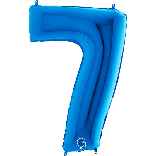 numero 7 blue 102cm