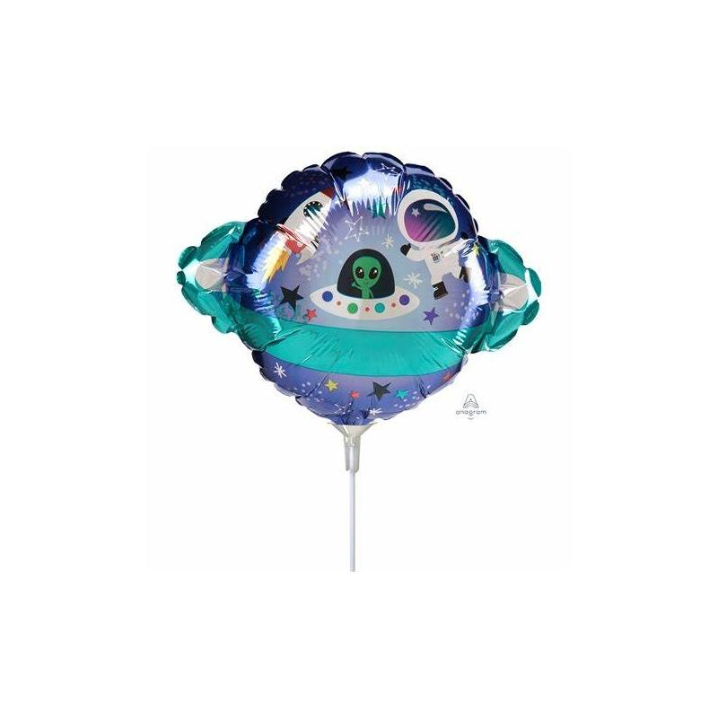 Palloncino in Foil MiniShape Spazio e Astronauta
