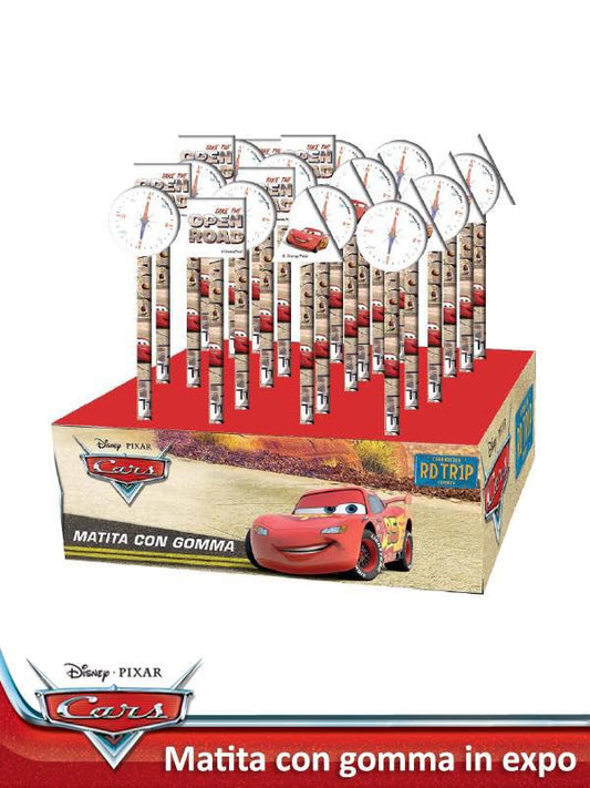 Matita con gomma Cars