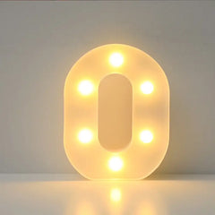 Numero luminoso LED 0 – 4x22cm