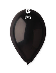 10-inch pastel black latex balloons, cf.100