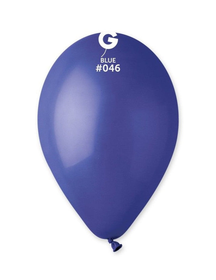 10-inch pastel blue latex balloons, 100 pcs