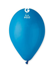 10-inch pastel blue latex balloons, 100 pcs