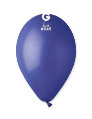 10-inch pastel blue latex balloons, 100 pcs