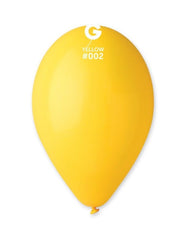 10-inch pastel yellow latex balloons, 100 pcs