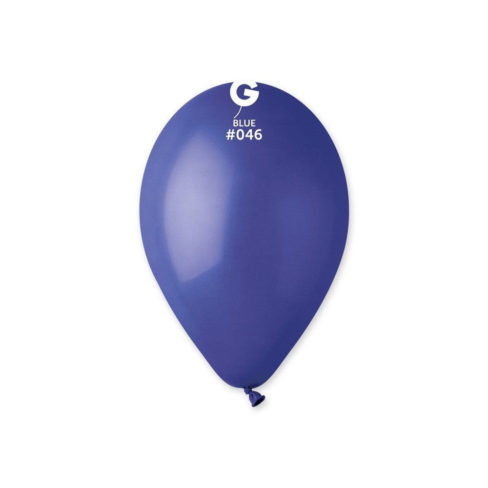 12-inch pastel blue latex balloons, 100 pcs
