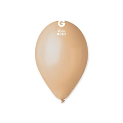 12-inch pastel blush latex balloons, 50 cf.