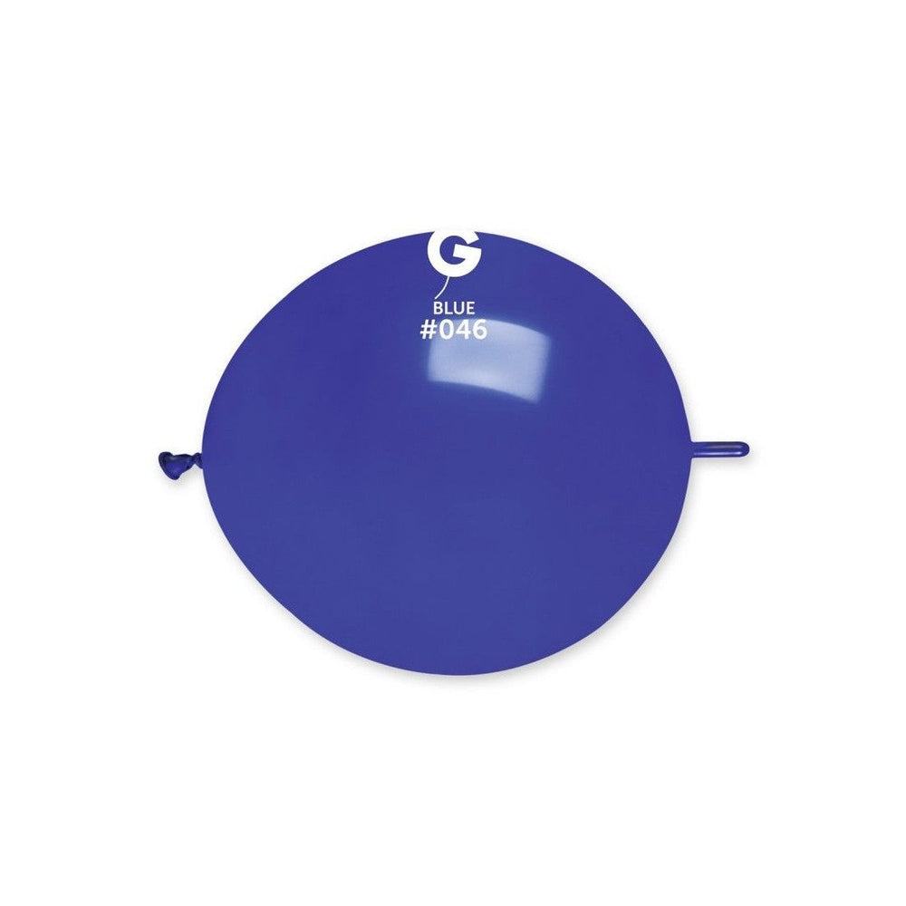 13inch blue link balloons 50pcs