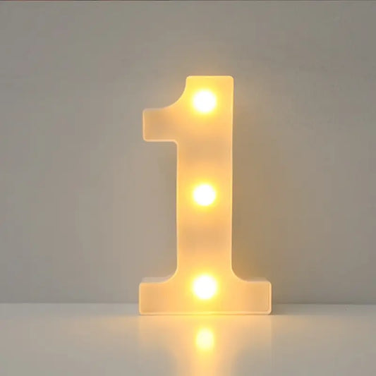 Numero luminoso LED 1 – 4x22cm