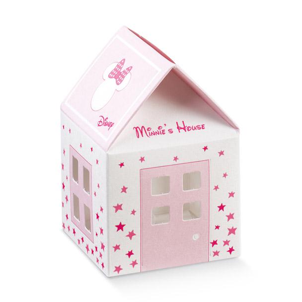 Casetta 55x55x50mm Minnie Stars