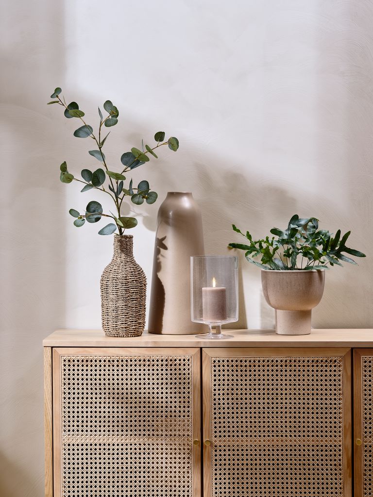 Colored candle pack of 1 piece 5x9 dove gray