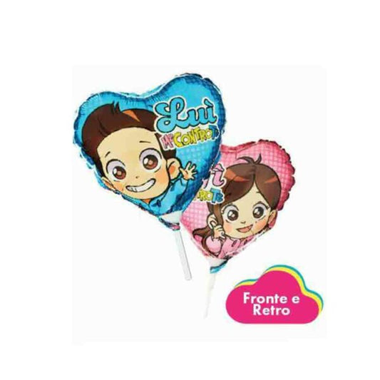 PALLONCINO FOIL MINISHAPE ME CONTRO TE SOFI’ CUORE