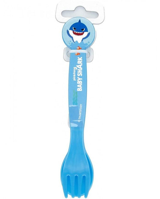 Set 2 posate in plastica Baby Shark