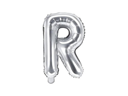 Palloncini Lettere Colore Argento 35cm