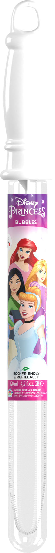Princess bubble wand filled 120ml