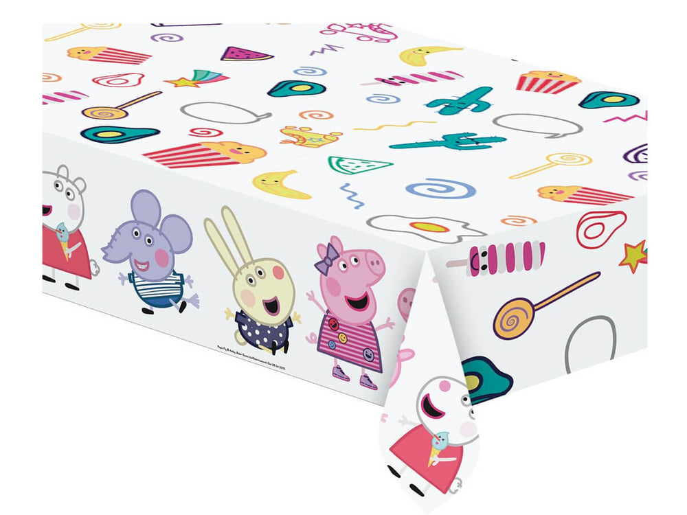 Tablecloth pl 120x180cm Peppa Pig messy