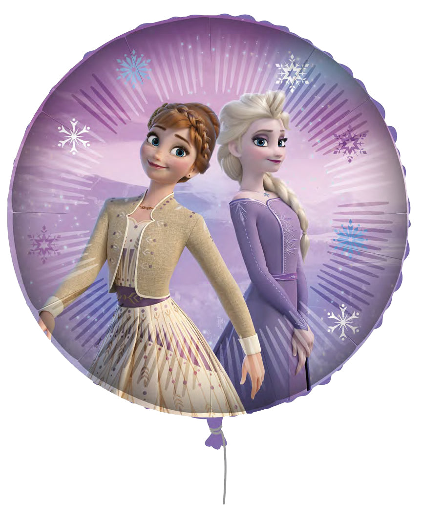 18" Frozen II "Elsa and Anna" Foil Balloon 18"/46cm