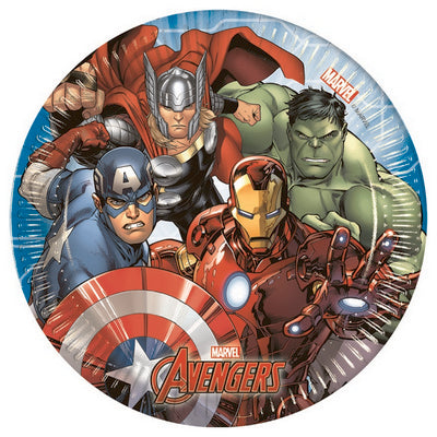 Plate 20 cm 8 pcs * Avengers Infinity 