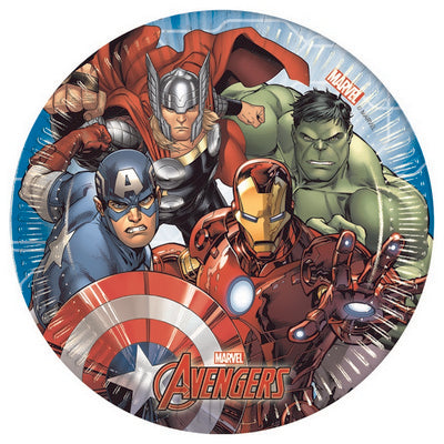 Piatto 20 cm 8 pz * Avengers Infinity