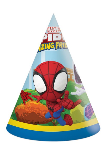 6-piece FSC Spidey &amp; Friends Envelope Hat
