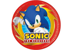 piatti carta sonic diam cm 20 8 pz