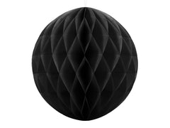 Honeycomb Ball. black. 30cm