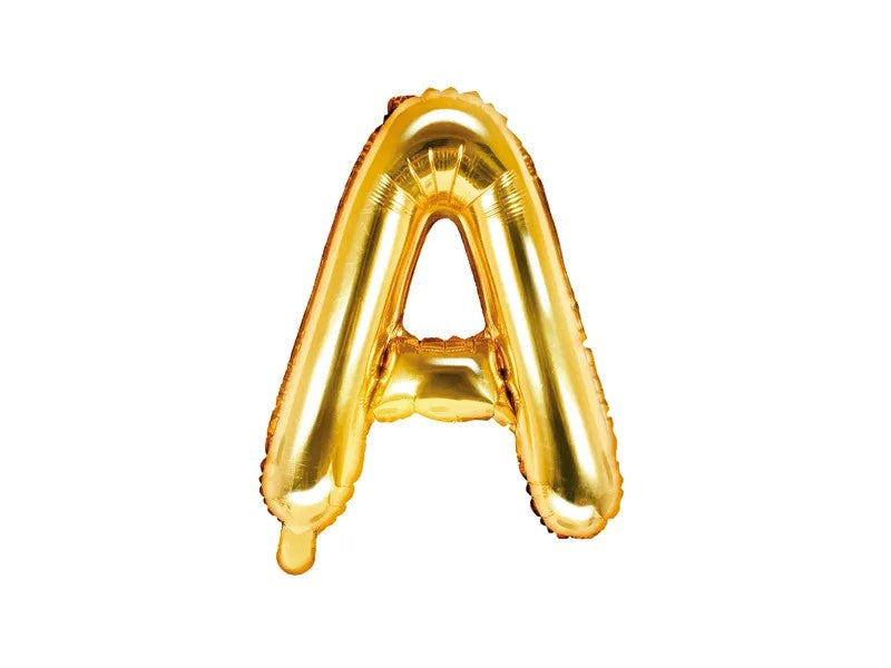 Palloncini Lettere Colore Oro 35cm