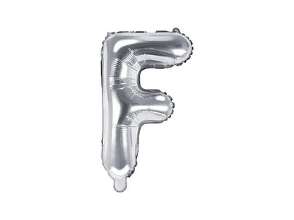 Palloncini Lettere Colore Argento 35cm