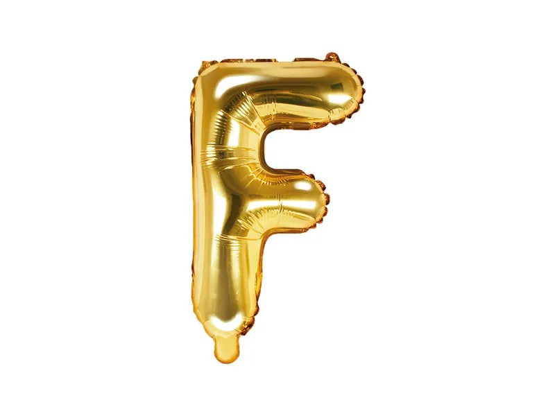 Palloncini Lettere Colore Oro 35cm