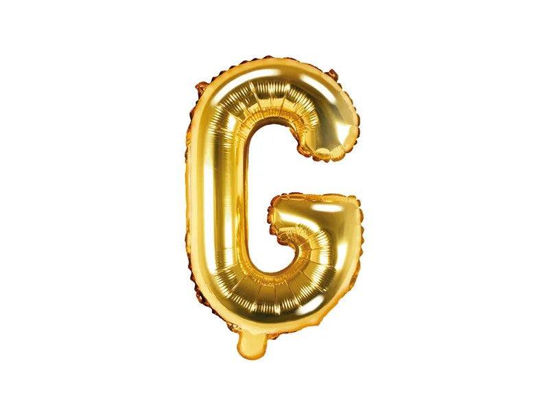 Palloncini Lettere Colore Oro 35cm