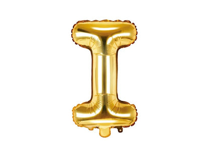 Palloncini Lettere Colore Oro 35cm