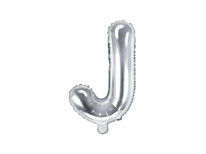 Palloncini Lettere Colore Argento 35cm