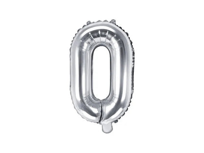 Palloncini Lettere Colore Argento 35cm