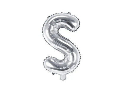 Palloncini Lettere Colore Argento 35cm