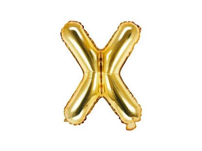 Palloncini Lettere Colore Oro 35cm