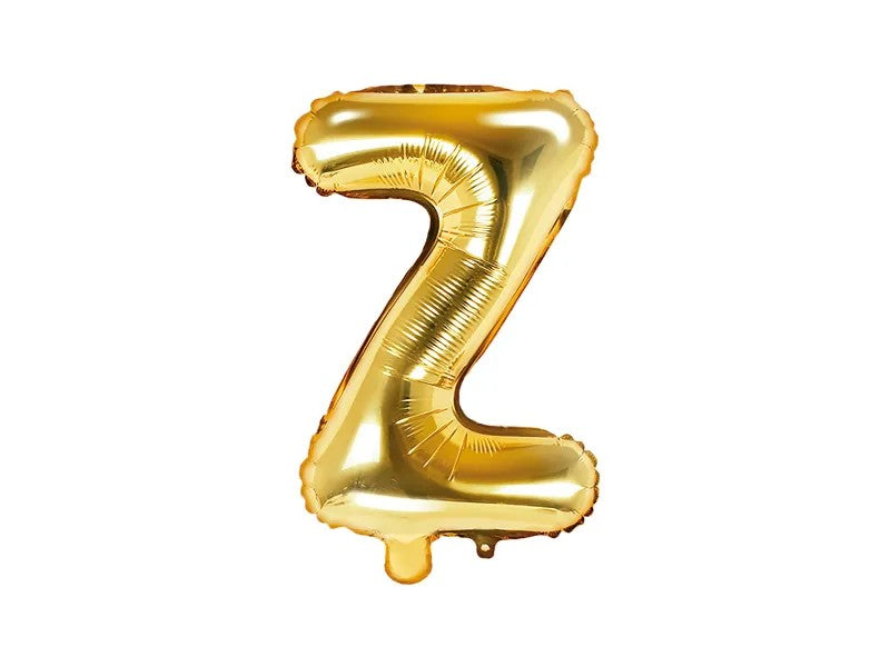 Palloncini Lettere Colore Oro 35cm