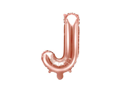 Palloncini Lettere Colore Rosa Gold 35cm