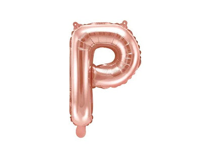 Palloncini Lettere Colore Rosa Gold 35cm