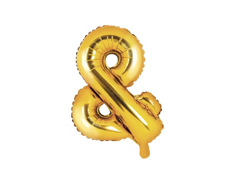 Palloncini Lettere Colore Oro 35cm
