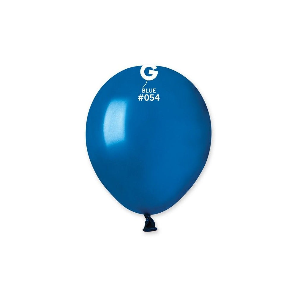 palloncini 5inch lattice metallizzati blue cf.100