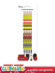 Mickey Mouse Pencil Set 5 pcs