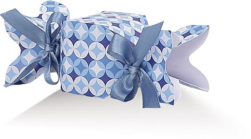 light blue geometric texture candy 12x4x4