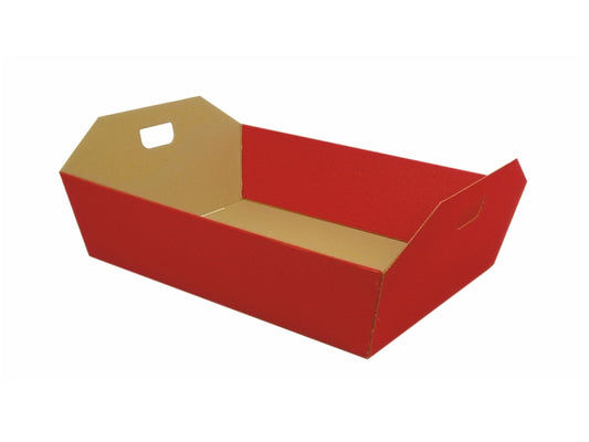 cesta grande rossa 43*32*12cm
