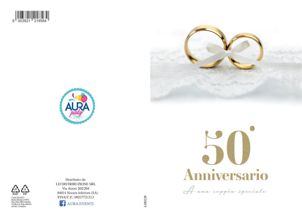 biglietto 50 anniversario