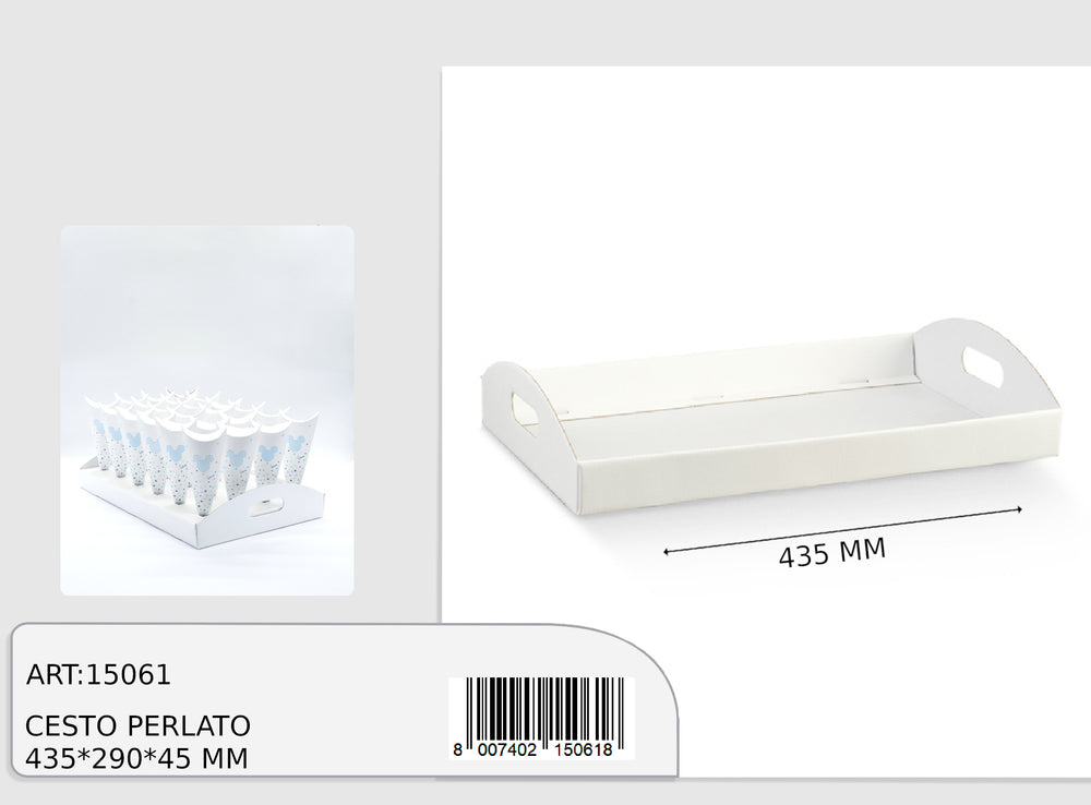 pearl basket 435x290x45