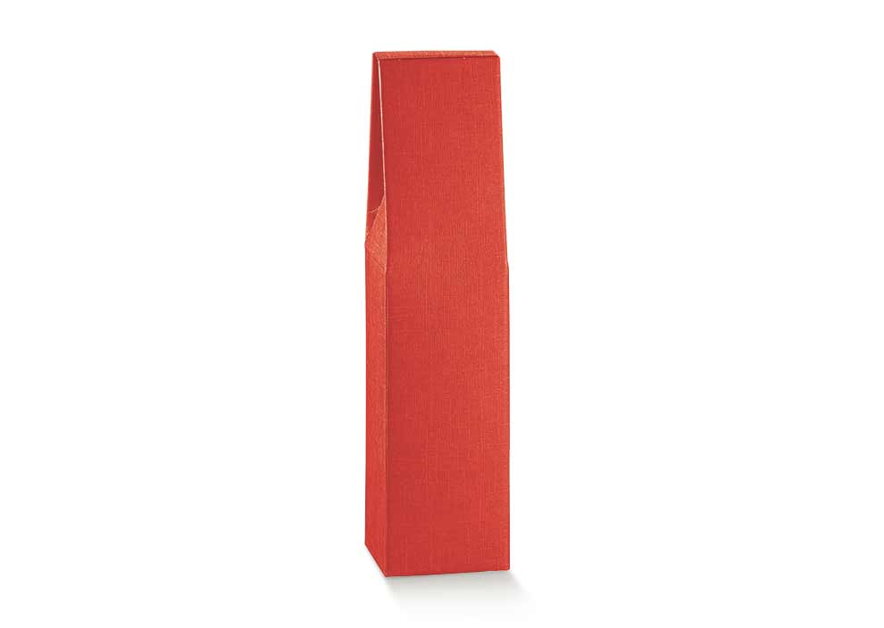 1 bot.90x90x370mm red silk