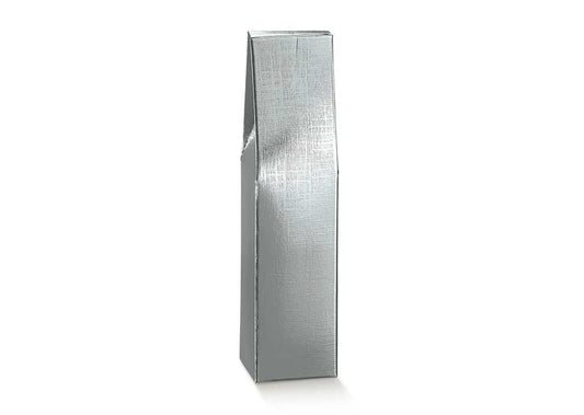 1 bot.90x90x370mm seta argento