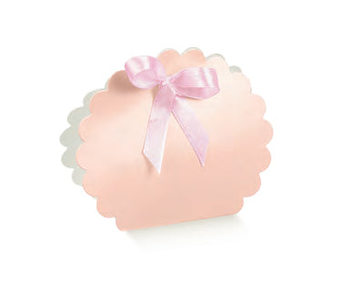 Scatolina per confetti 58x40x85mm satin cipria